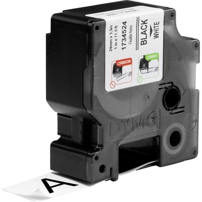 etikety DYMO IND RHINO 1734524 Farba pásky: biela Farba písma:čierna 24 mm 3.5 m