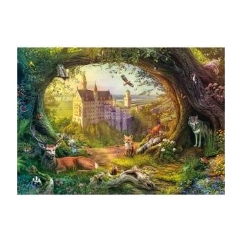 Schmidt Spiele Fairy-tale castle and forest magic (1000 pieces)