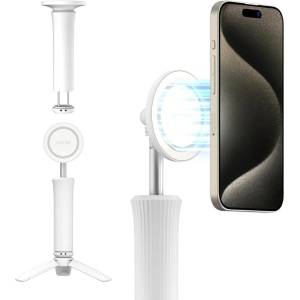 Araree Selfie stick Araree Magfie Pod LiteTripod MagSafe, бял (ARA000247)