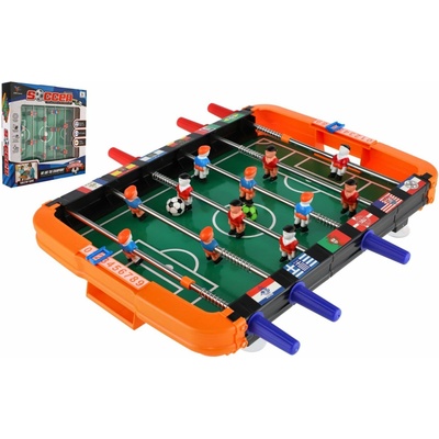 Teddies Futbal stolný plast/kov spoločenská hra v krabici 37x34,5x6cm