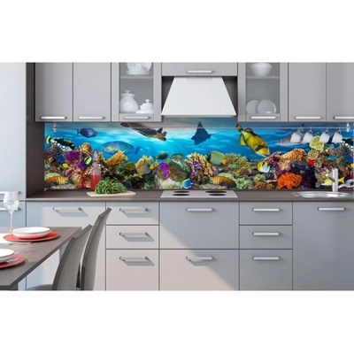 DIMEX ART Фототапет за кухня - рибки в океана 260 x 60 см