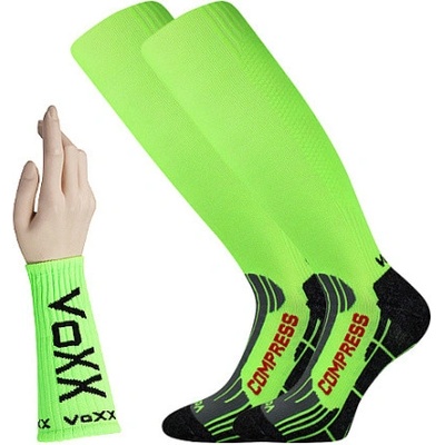 Voxx Kompresné podkolienky Flex Neon Green