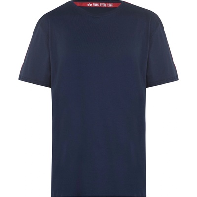Alpha Industries Тениска Alpha Industries Rbf Tape T-Shirt - Navy