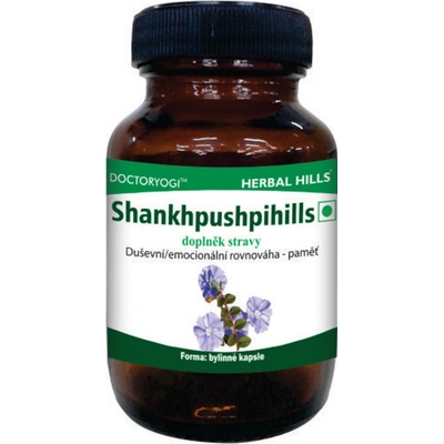 Herbal Hills Shankhpushpihills Bylinné kapsle 60 kapslí