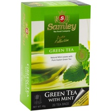 Samley Zelený čaj s mätou kučeravou 20 vrecúšok