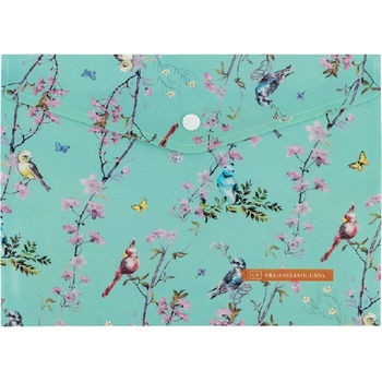 Папка джоб с копче Axent А4+ Olga Selyshc Spring (1303083-1495-33-A)