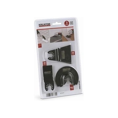 Sada příslušenství Kreator KRT990040 pro oscilační brusky 3ks