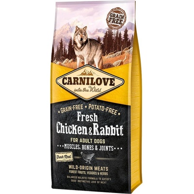 CARNILOVE Fresh Chicken Rabbit Adult 12 кг
