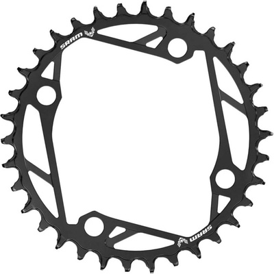 Prevodník SRAM T-TYPE 104BCD Steel Black - 38 zubov