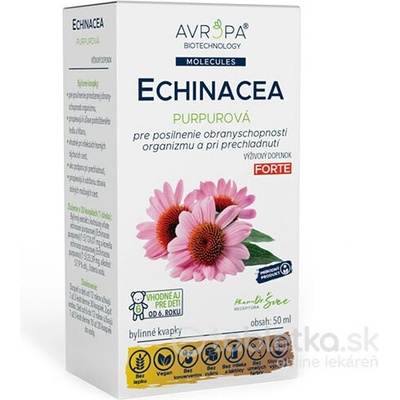 Avropa Echinacea purpurová FORTE bylinné kvapky 50 ml