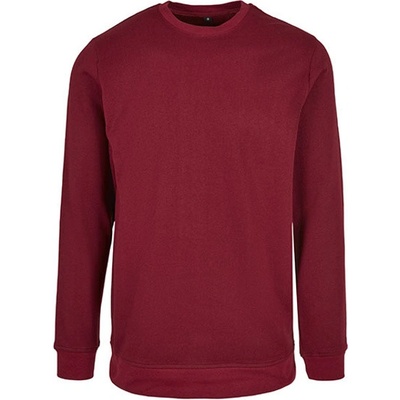Build Your Brand pánska mikina BB003 Burgundy