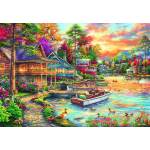 Grafika Art Puzzle - Puzzle Pinson: Freedom at the Lake - 1 000 piese