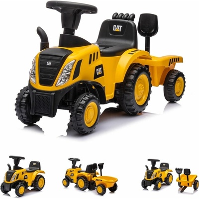 Chipolino Traktor CAT žluté