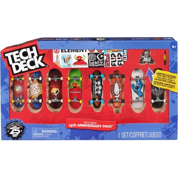 Tech Deck 8 balení k 25. výročí Tech Deck