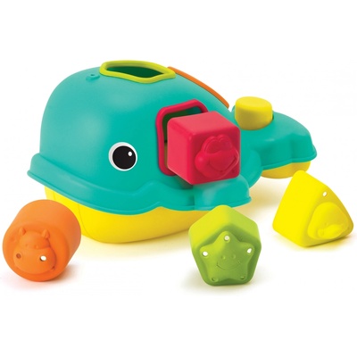 Infantino Играчка за баня Infantino - Сортер, Кит (IN305087)