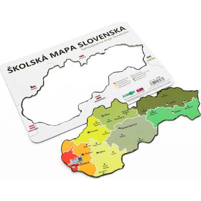 Školská mapa SR šablóna krajov