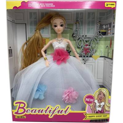 Armtoys КУКЛА С ДЪЛГА ПЛИТКА И ГОЛЯМО КОЛИЕ