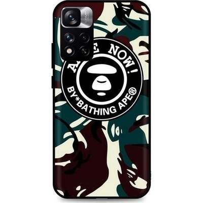 Pouzdro TopQ Xiaomi Redmi Note 11 Pro+ 5G 3D silikon Army