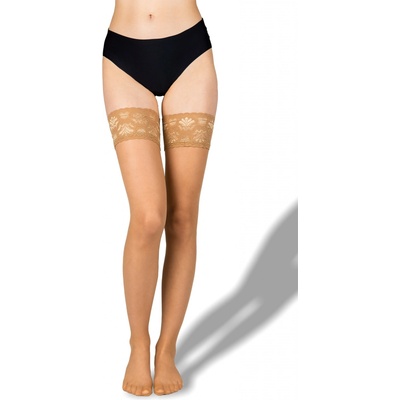 Lady hold-ups 20 beige