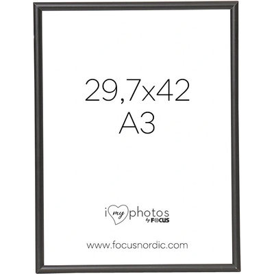 Focus Can-Can Aluminium Black 29,7x42 (A3)
