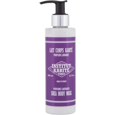 Institut Karité Shea Body Milk Lavender хидратиращ лосион за тяло с аромат на лавандула 200 ml за жени