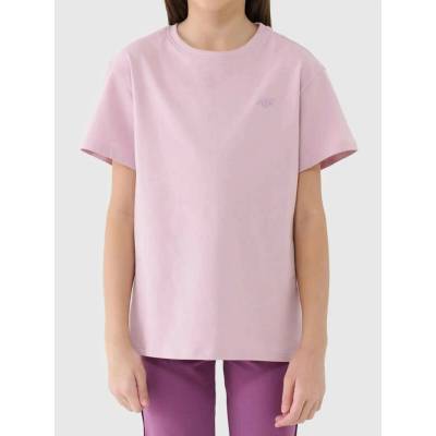 4F Tshirt F2397 světle růžová