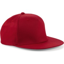 Beechfield Snapback Rapper červená