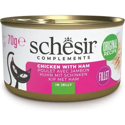 Schesir Complete Chicken Fillet with Ham in Jelly пилешки филенца с шунка в желе 70gr