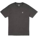 Volcom Мъжка тениска Volcom Circle Blanks HTH SST T-shirt - Heather Black - размер XXL (216-8288-0115)