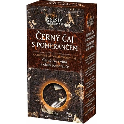 Grešík Čierny čaj s pomarančom sypaný 70 g