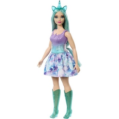 Barbie Pohádková víla jednorožec fialová HRR12
