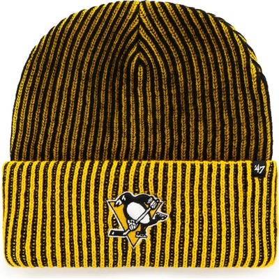 47 Brand pánská zimní čepice Pittsburgh Penguins Cold Snap ’47 Cuff Knit
