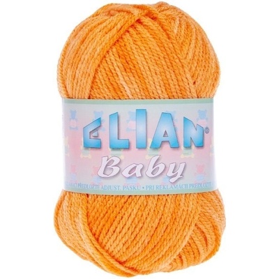 VSV Pletací příze Elian Baby 766 - oranžová