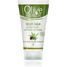 OliveBeauty Medicare Olivové tělové mléko s aloe, dobromyslí a fenyklem pro suchou pokožku 150 ml