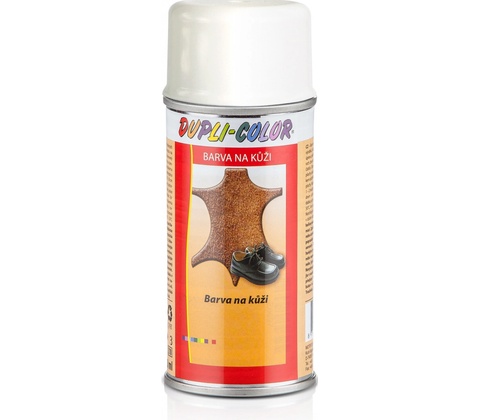 Dupli-Color barva ve spreji na kůži 150 ml bílá lesklá