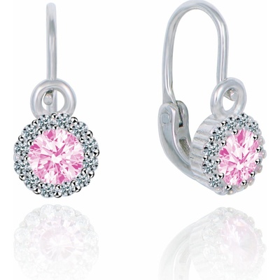 Olivie strieborné náušničky pre bábätko 5184