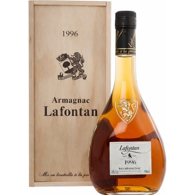 Lafontan Armagnac 1996 40% 0,7 l (v dřevěné dárkové krabičce)
