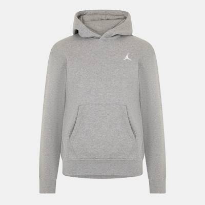 Air Jordan Суичър Air Jordan Essential Men's Fleece Pullover Hoodie - Carbon Hthr/Wht