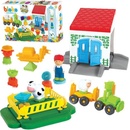 MOCHTOYS Sada kostek FARMA 100 ks