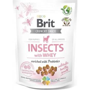 Brit Care Dog Crunchy Cracker Insects с Мляко и Пробиотици 200 г