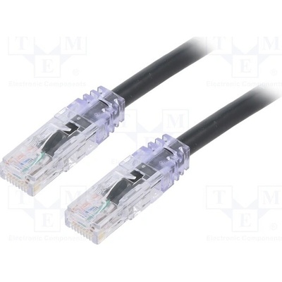 Panduit UTP6AX3MBL Patch U/UTP Kat: 6a RJ45 vidlice z obou stran drát
