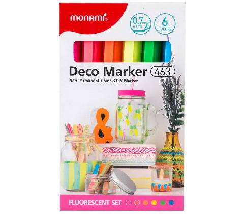 Monami Deco Marker 463 fluorescent