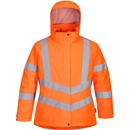Portwest Bunda Hi Vis LW74 zimní dámská reflexní POR L Oranžová