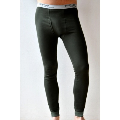 Pánske termo prádlo pre poľovníkov dlhé spodky Outdoor Hunting khaki