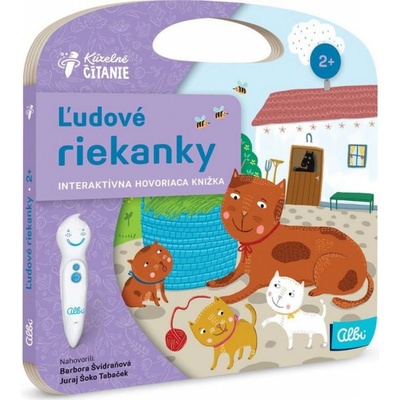 Albi Kúzelné čítanie Kniha Ľudové riekanky
