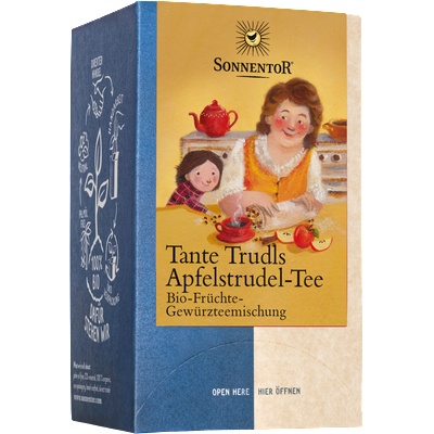 SONNENTOR Био чай „Ябълково руло от леля Trudls - 45 г