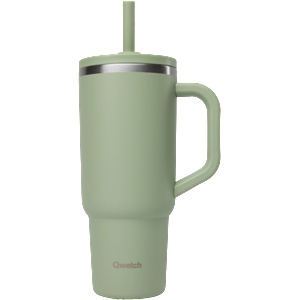 Qwetch Travel Cup with leakproof lid - 900 мл - Vert tilleul
