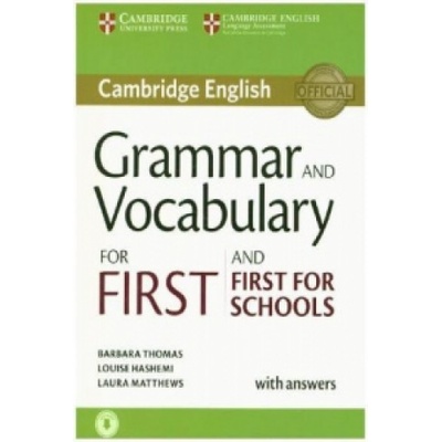 Grammar and Vocabulary for First and First for Schools Book with Answers and Audio