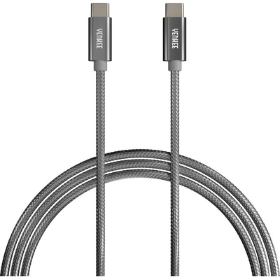 Yenkee YCU C102 SR USB-C/USB-C 2.0, 2m Silver