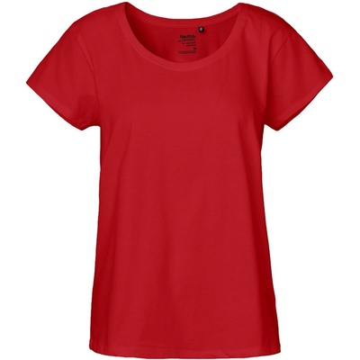 Neutral Dámske tričko Loose Fit z organickej Fairtrade bavlny Červená